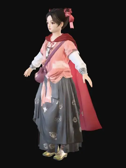 3D model for Young Adventurer