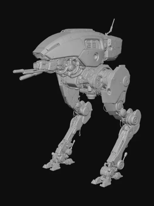 3D model for Mech Sentinel