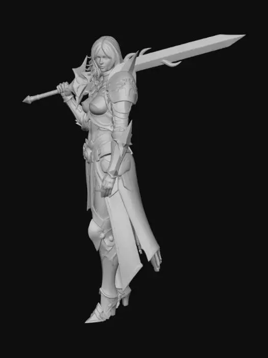 3D model for Valkyrie Warrior