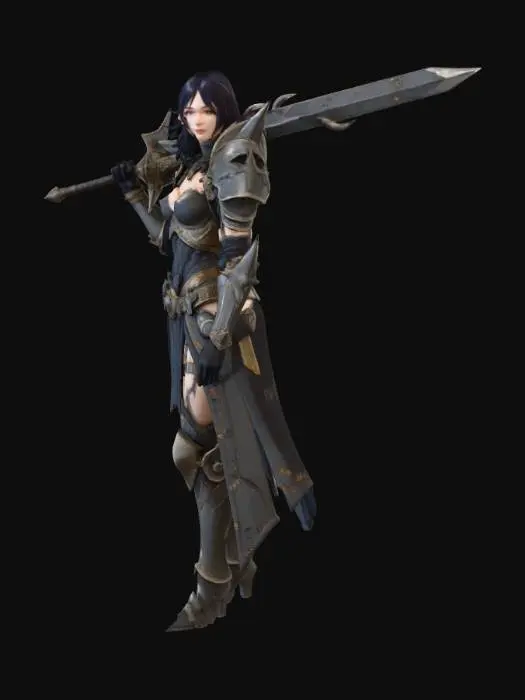 3D model for Valkyrie Warrior