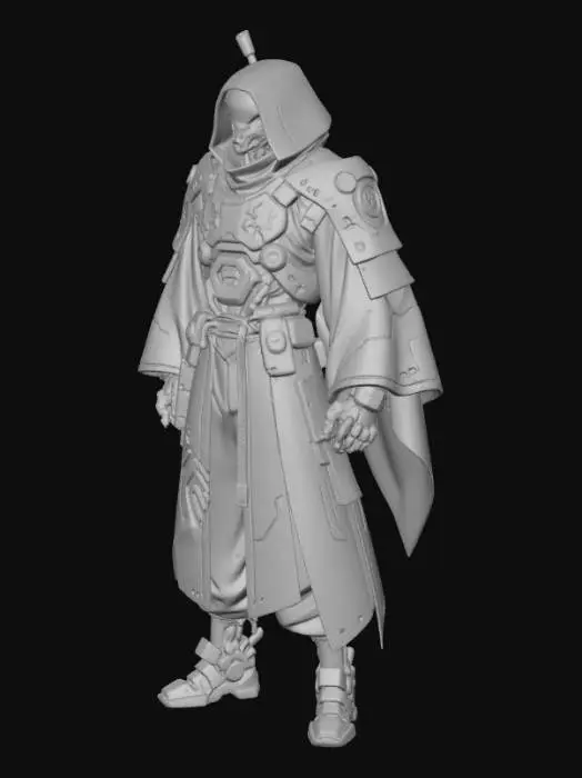 3D model for Cybernetic Ronin