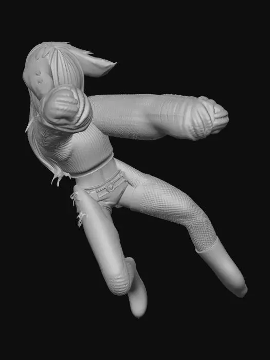 3D model for Neon Ears in Motion