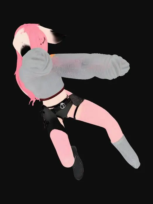 3D model for Neon Ears in Motion