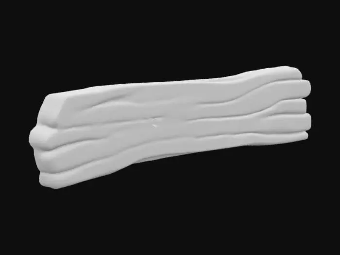 3D model for Wooden Plank