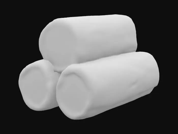 3D model for Stacked Logs