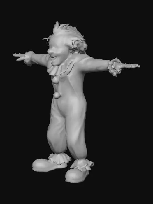 3D model for Colorful Jester