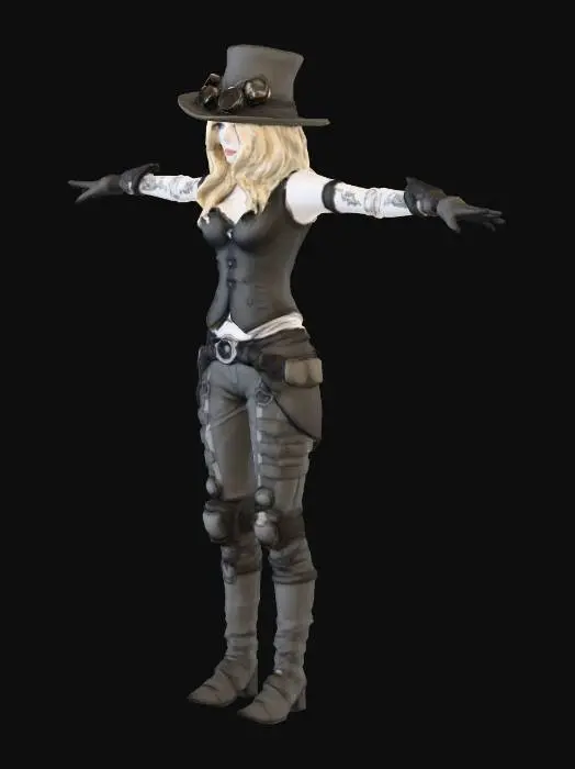 3D model for Steampunk Explorer