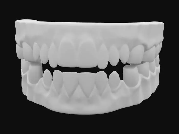 3D model for Highly Detailed, Teeth set model,Ultra Realistic, Polished, Organic, Game Assets