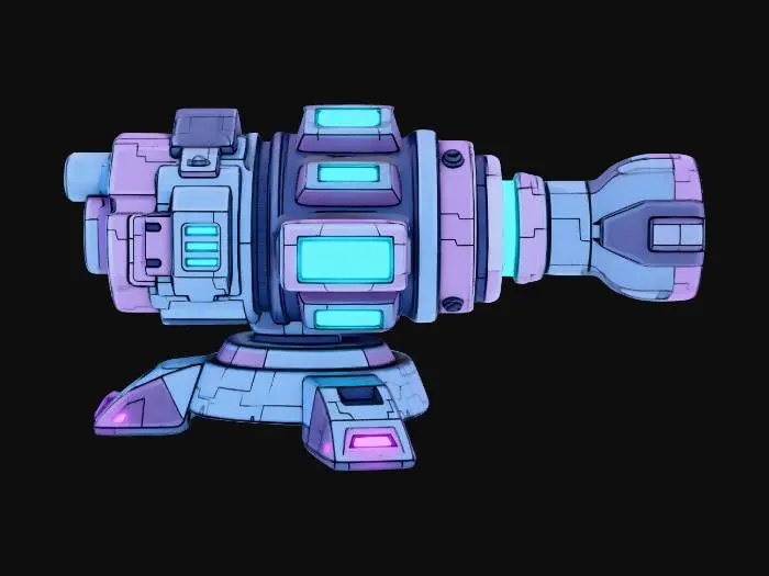 3D model for Ion Pulse Cannon