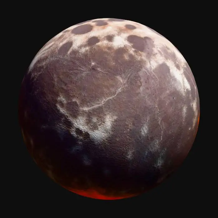 3D model for Lunar Glow