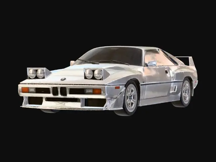 3D model for 1980 super sport bmw