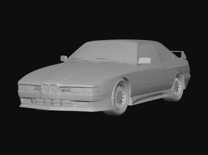 3D model for White 1980s BMW M3 E37