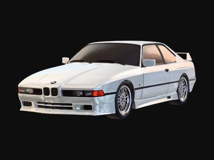3D model for White 1980s BMW M3 E37