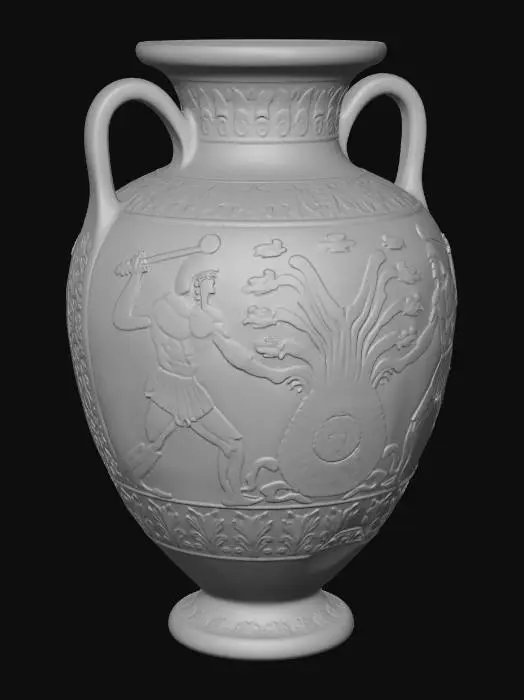 3D model for Vase of Hercules and the Hydra