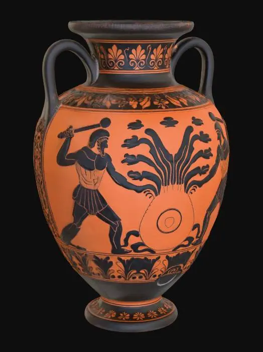 3D model for Vase of Hercules and the Hydra