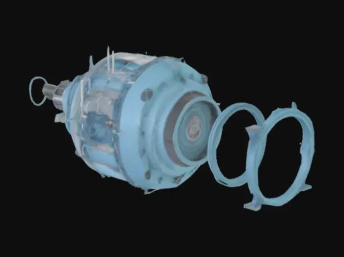 3D model for Gear Assembly Exploded View