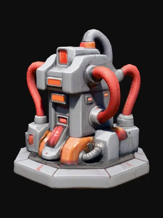 3D model for Cyber Reactor