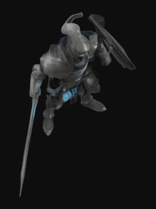 3D model for Knight of Shadows