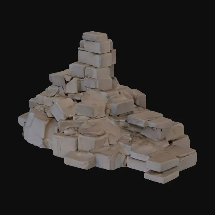 3D model for Crumbled Ruins