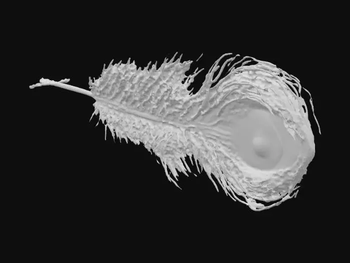 3D model for Ethereal Feather