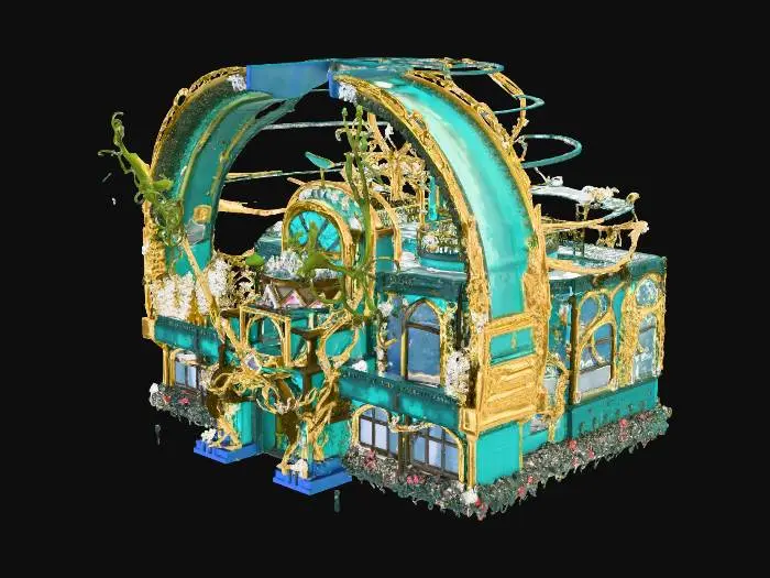 3D model for Enchanted Botanical Palace