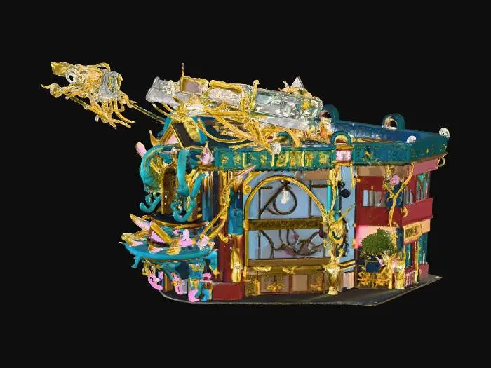 3D model for Mystical Atrium