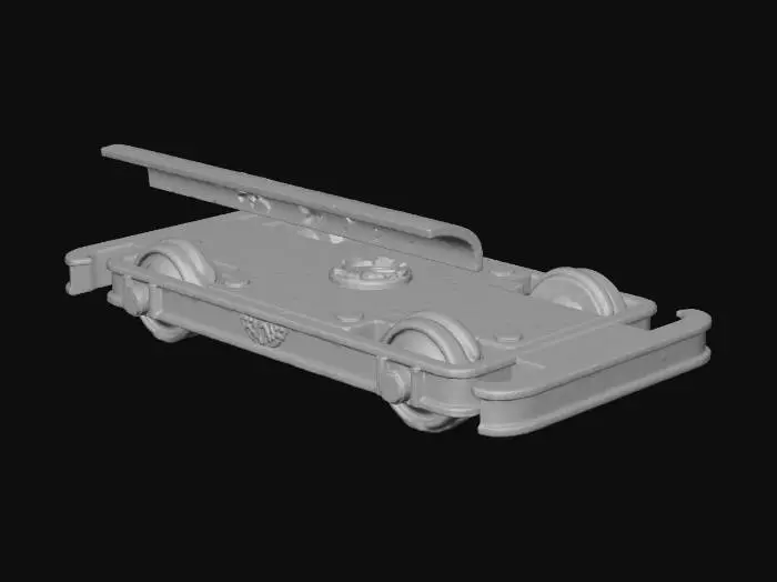 3D model for Steampunk Roller Chassis