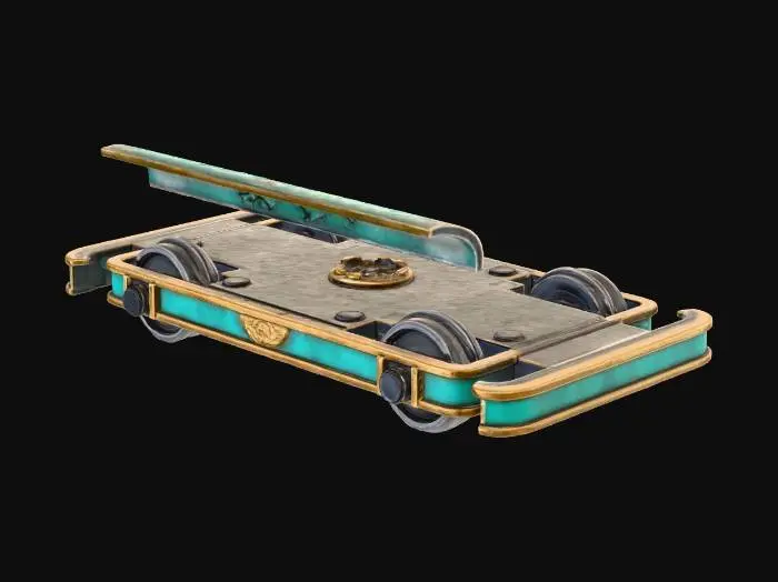 3D model for Steampunk Roller Chassis