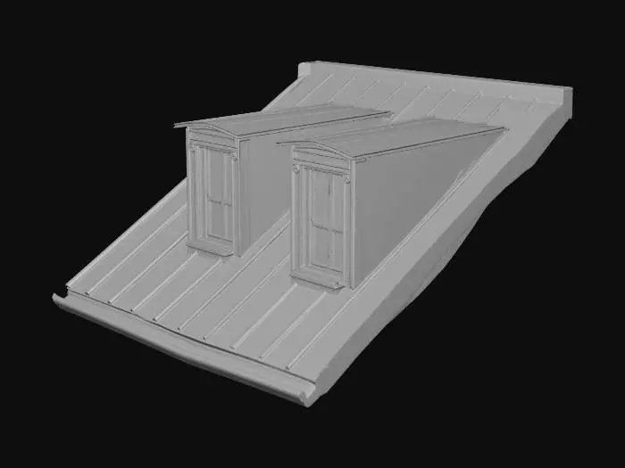 3D model for Rooftop Reflections