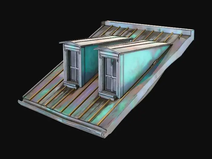 3D model for Rooftop Reflections