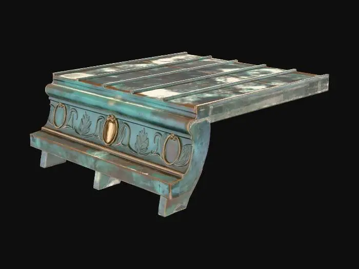 3D model for Ancient Copper Roof Fragment