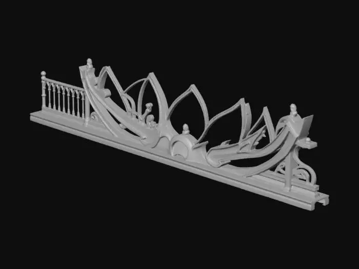 3D model for Golden Elegance