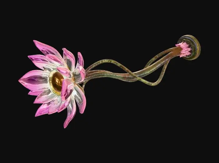 3D model for Enchanted Lotus Wand