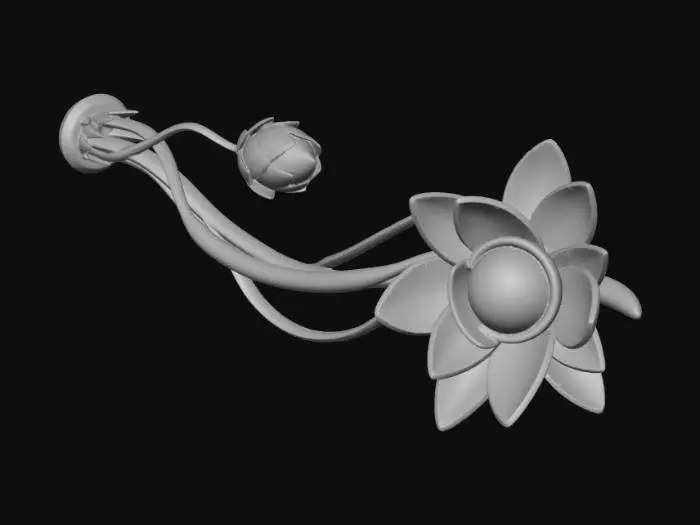 3D model for Lotus Harmony Wand