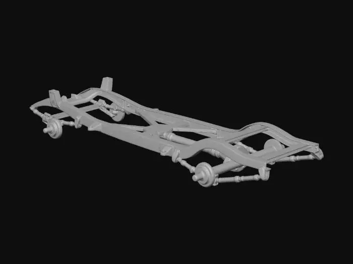 3D model for Carriage Frame Design