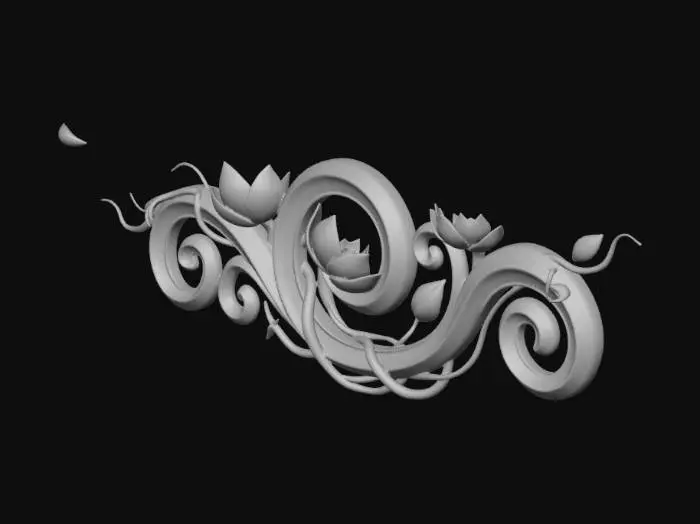 3D model for Ethereal Blooms