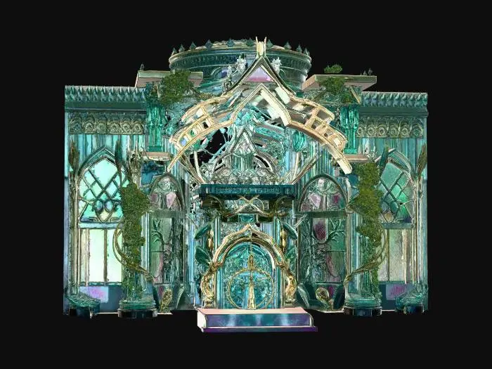 3D model for Emerald Glass Cathedral