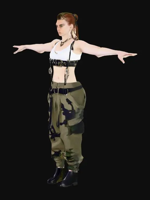 3D model for Embroidered Shadows