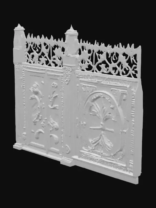 3D model for Gothic Window Reflections