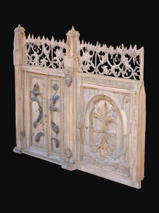 3D model for Gothic Window Reflections