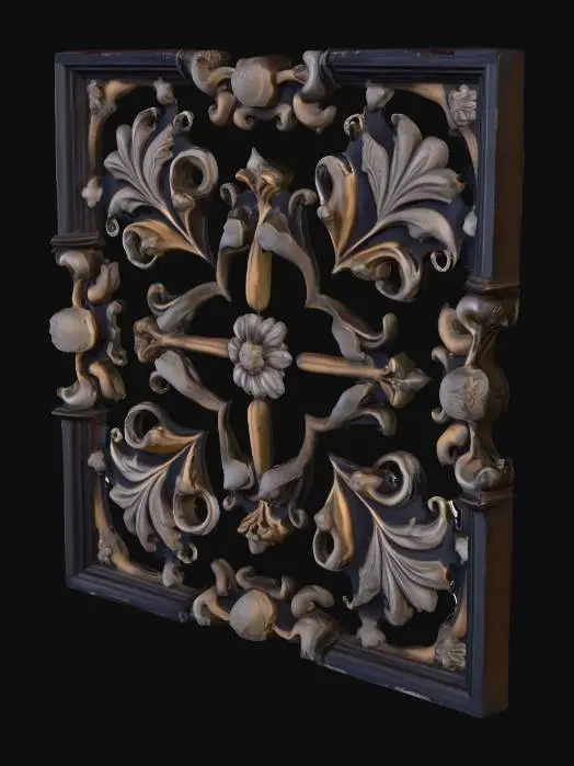 3D model for ceiling_panel_ebony