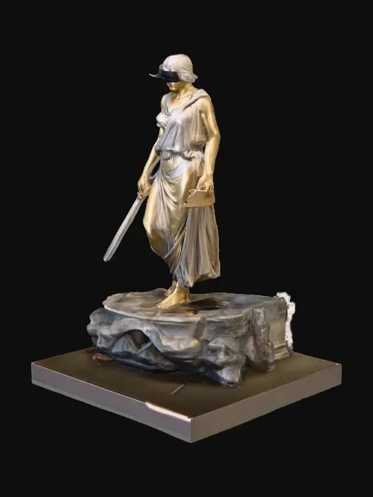 3D model for Blind Justice