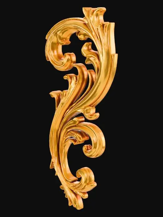3D model for Baroque Flourish