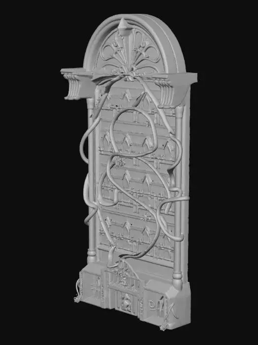 3D model for Enchanted Cathedral Window