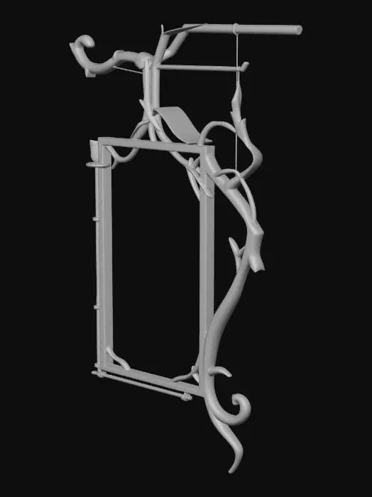 3D model for Bronze Vines Frame