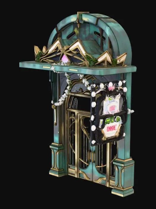 3D model for Art Deco Façade