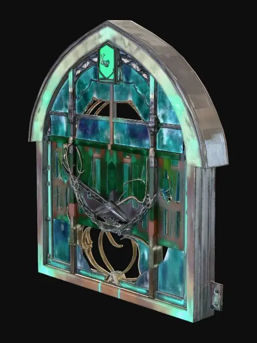 3D model for Mystical Antler Window