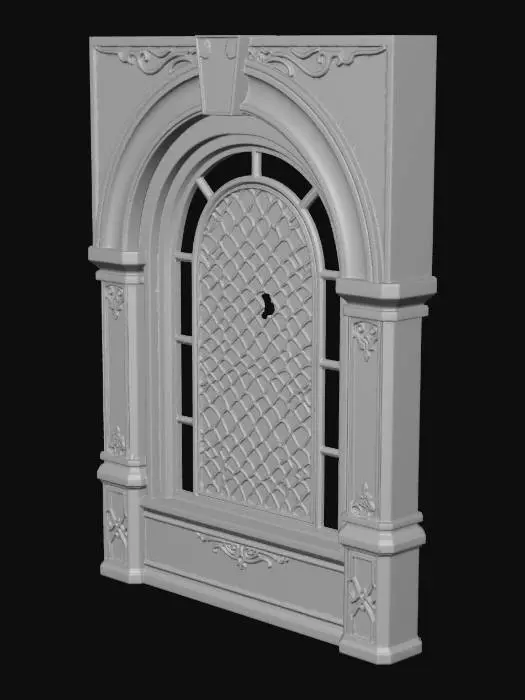3D model for Art Deco Portal