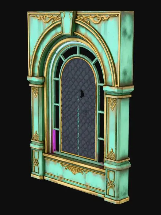3D model for Art Deco Portal