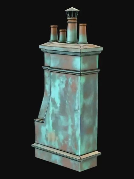 3D model for Rustic Chimney Charm